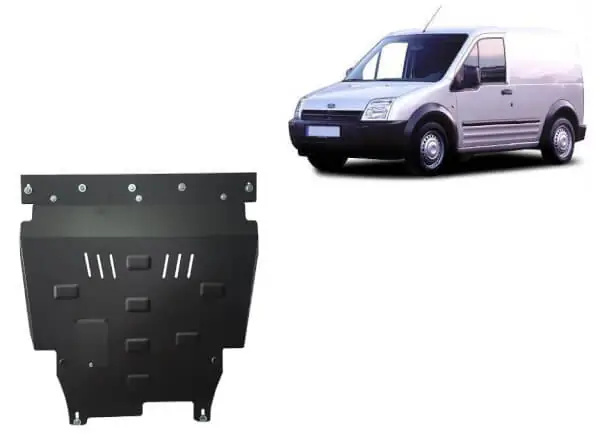 Kausialennus Pohjapanssari Ford Transit Connect (2002-2012), moottori, vaihdelaatikko, jäähdytin, terästä 🙂