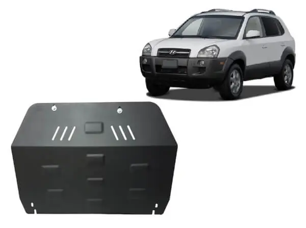 Pohjapanssari Hyundai Tucson (2004-2015), moottori, vaihdelaatikko, jäähdytin, terästä 🙂 Paras Hinta