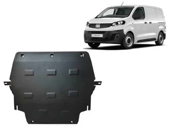 Halpa Hinta Pohjapanssari Fiat Scudo (2022➟), moottori, vaihdelaatikko, jäähdytin, terästä 🙂