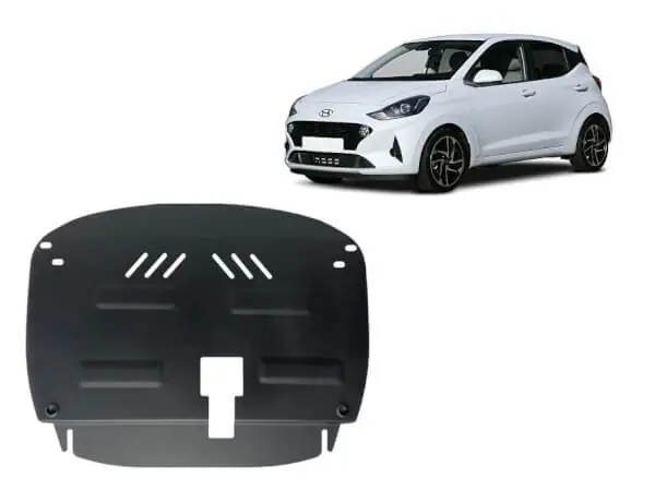 Pohjapanssari Kia Picanto (2017➟), moottori, vaihdelaatikko, jäähdytin, terästä 🙂 Vain Rajoitetun Ajan
