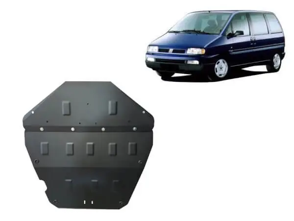 Pohjapanssari Fiat Ulysse (1995-2003), moottori, vaihdelaatikko, jäähdytin, etupuskuri, terästä 🙂 Halpa Hinta