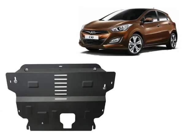 Edullinen Pohjapanssari Hyundai i30 (2011-2014), moottori, vaihdelaatikko, terästä 🙂