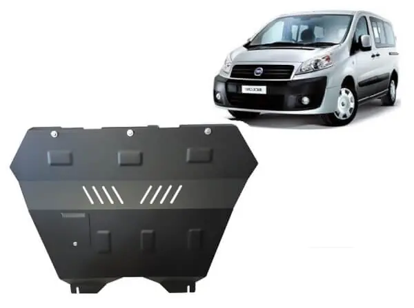 Kuuma Tarjous Pohjapanssari Fiat Scudo (2006-2016), moottori, vaihdelaatikko, jäähdytin, terästä 🙂