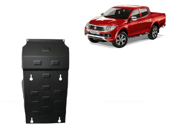 Pohjapanssari Fiat Fullback (2016-2019), moottori, vaihdelaatikko, jakovaihteisto, terästä 🙂 Vain Rajoitetun Ajan