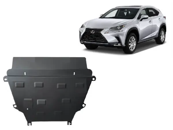 Pohjapanssari Lexus NX (2014-2022), moottori, vaihdelaatikko, jäähdytin, terästä 🙂 Uusi Malli