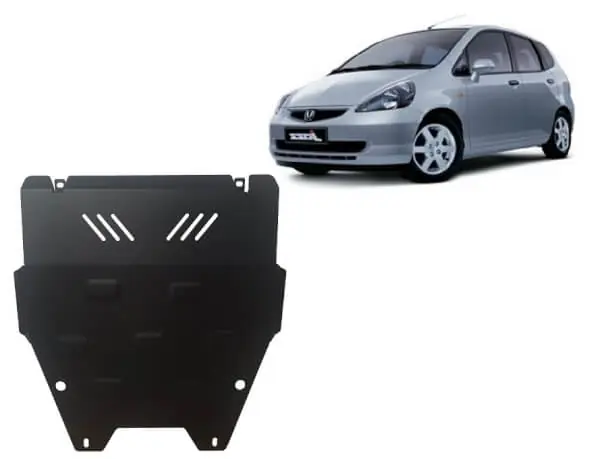 Pohjapanssari Honda Jazz (2002-2008), moottori, jäähdytin, etupuskuri, terästä 🙂 Rajoitettu Tarjous