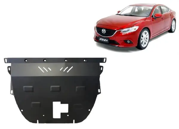 Eniten Myyty Pohjapanssari Mazda Atenza (2013➟), moottori, vaihdelaatikko, jäähdytin, terästä 🙂