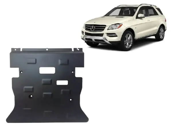 Pohjapanssari Mercedes-Benz ML (2011-2019), moottori, jäähdytin, terästä 🙂 Paras Hinta