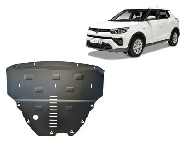 Pikatoimitus Pohjapanssari SsangYong Tivoli (2023➟), moottori, vaihdelaatikko, jäähdytin, terästä 🙂