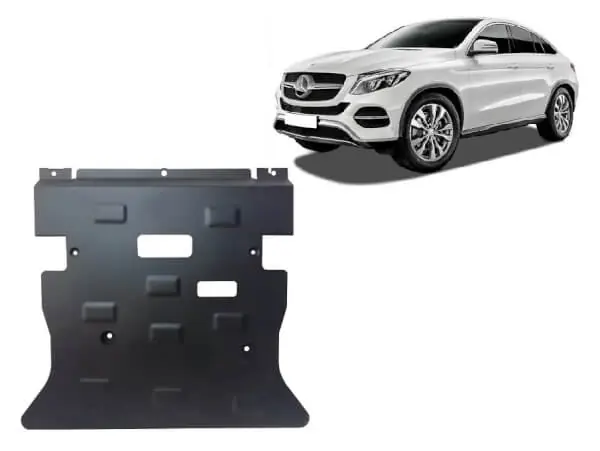 Kampanjahinta Pohjapanssari Mercedes-Benz GLE (2015-2019), moottori, vaihdelaatikko, terästä 🙂
