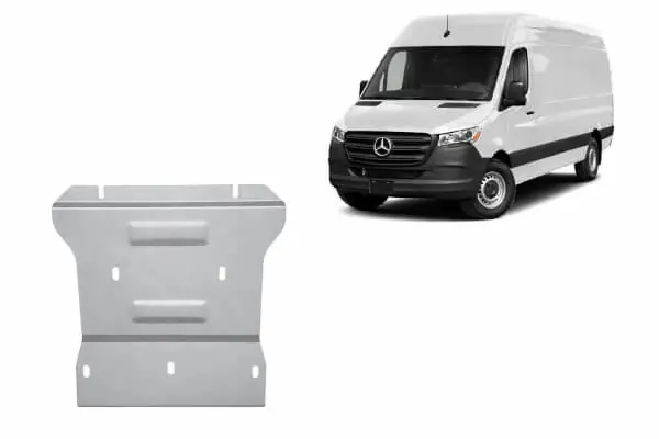Alennettu Pohjapanssari Mercedes-Benz Sprinter (2024➟), vaihdelaatikko, ohjausvaihde, alumiinia 🙂