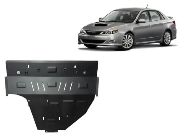 Pohjapanssari Subaru Impreza bensa (2007-2016), moottori, vaihdelaatikko, terästä 🙂 Vain Rajoitetun Ajan