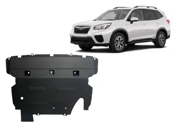 Pohjapanssari Subaru Forester (2018➟), moottori, jäähdytin, terästä 🙂 Uusi Malli