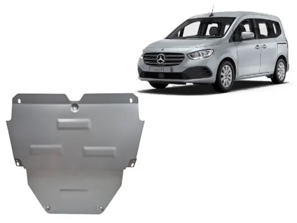 Viikonlopputarjous Pohjapanssari Mercedes-Benz T-Sarja (2021➟), moottori, vaihdelaatikko, alumiinia 🙂