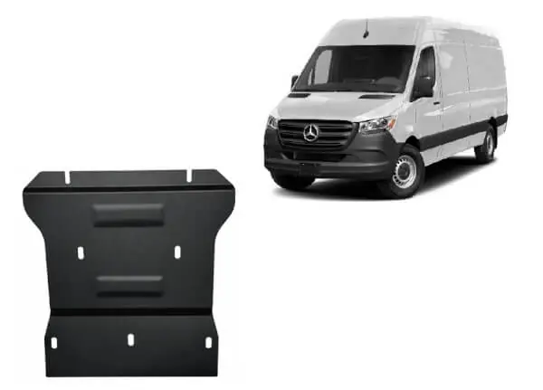 Osta Tänään Pohjapanssari Mercedes-Benz Sprinter (2024➟), vaihdelaatikko, ohjausvaihde, terästä 🙂