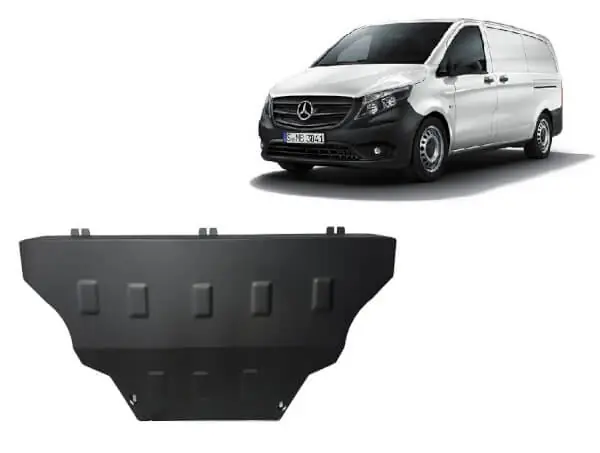 Lähetetään Heti Pohjapanssari Mercedes-Benz Vito (2014➟), moottori, vaihdelaatikko, jäähdytin, terästä 🙂