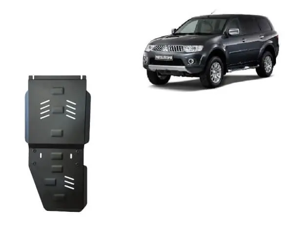 Heti Saatavilla Pohjapanssari Mitsubishi Pajero Sport (2007➟), vaihdelaatikko, jakovaihteisto, terästä 🙂
