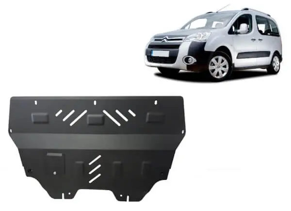 Pohjapanssari Citroën Berlingo (2008-2018), moottori, vaihdelaatikko, jäähdytin, terästä 🙂 Kausialennus