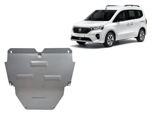 Pohjapanssari Nissan Townstar (2021➟), moottori, vaihdelaatikko, alumiinia 🙂 Tukkuhinta