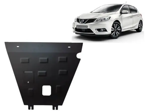 Pohjapanssari Nissan Pulsar (2012-2018), moottori, vaihdelaatikko, terästä 🙂 Halpa Hinta