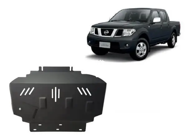 Pohjapanssari Nissan Navara (2005-2015), moottori, terästä 🙂 Erikoistarjous