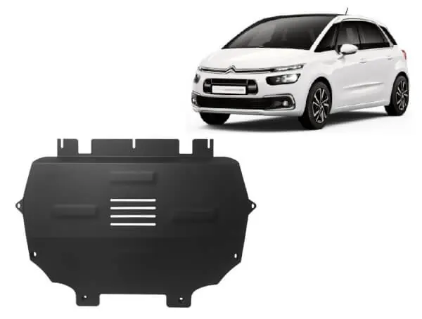Pohjapanssari Citroën Grand C4 SpaceTourer (2018-2022), moottori, vaihdelaatikko, jäähdytin, terästä 🙂 Osta Tänään