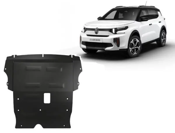 Pohjapanssari Citroën C3 Aircross (2024➟), moottori, vaihdelaatikko, terästä 🙂 Alennus