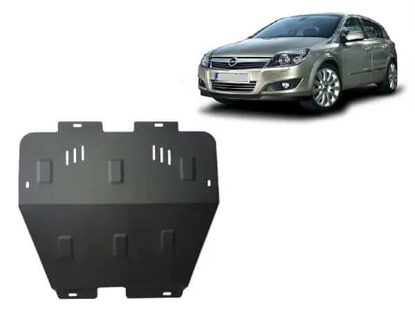 Pohjapanssari Opel Astra (2004-2010), moottori, vaihdelaatikko, jäähdytin, terästä 🙂 Superhinta