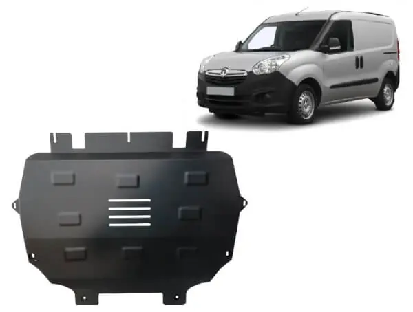 Turvallinen Maksu Pohjapanssari Opel Combo (2018➟), moottori, vaihdelaatikko, jäähdytin, terästä 🙂