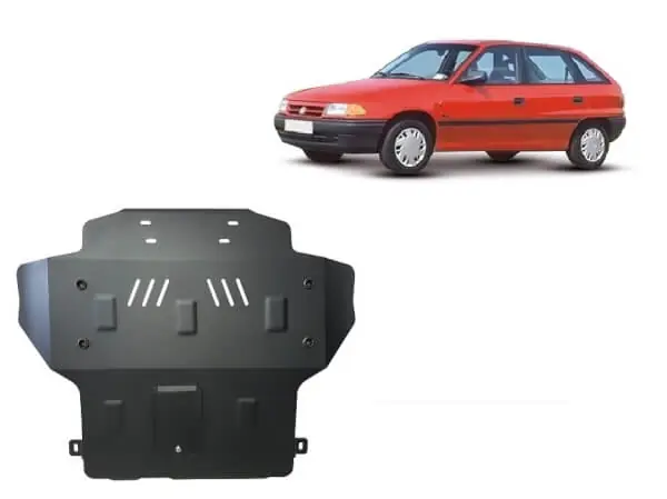 Pohjapanssari Opel Astra (1991-1996), moottori, vaihdelaatikko, terästä 🙂 Kausialennus