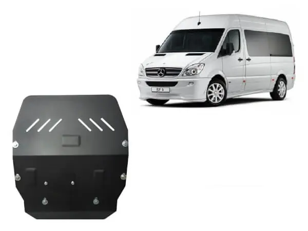 Pohjapanssari Mercedes-Benz Sprinter (2006-2017), moottori, vaihdelaatikko, terästä 🙂 Merkkituote