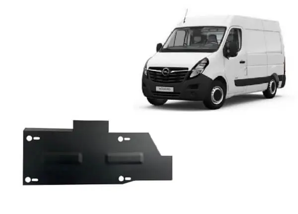 Merkkituote Pohjapanssari Opel Movano (2022➟), AdBlue tankki, terästä 🙂