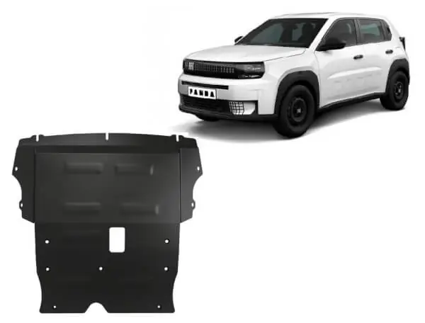 Osta Tänään Pohjapanssari Fiat Grande Panda (2025➟), moottori, vaihdelaatikko, terästä 🙂