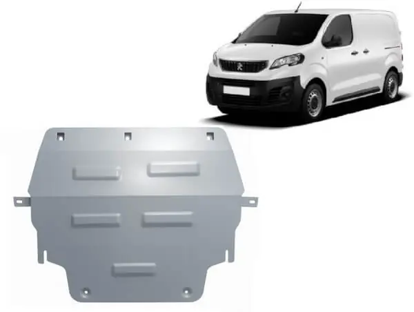 Heti Saatavilla Pohjapanssari Peugeot Traveller (2016➟), moottori, vaihdelaatikko, jäähdytin, alumiinia 🙂