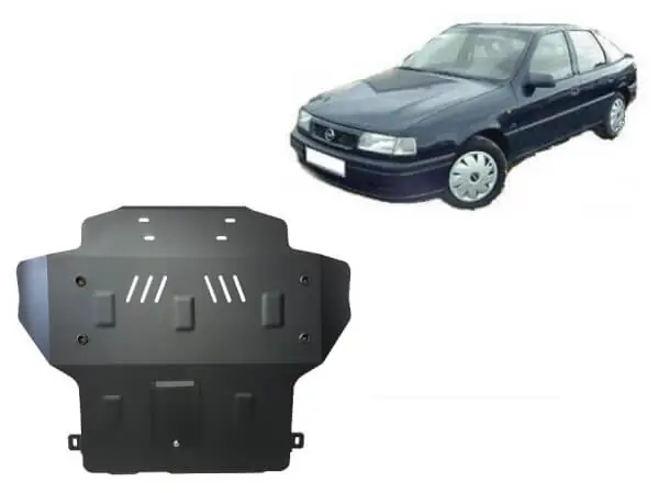 Pohjapanssari Opel Vectra (1988-1995), moottori, vaihdelaatikko, jäähdytin, etupuskuri, terästä 🙂 Älä Missaa