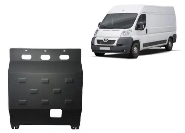 Päivän Tarjous Pohjapanssari Peugeot Boxer (2006-2016), moottori, vaihdelaatikko, terästä 🙂