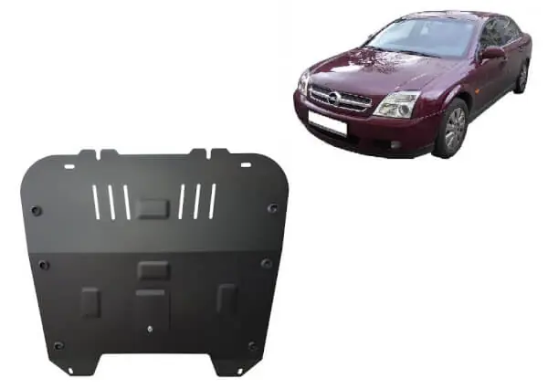 Pohjapanssari Opel Vectra (2002-2008), moottori, vaihdelaatikko, jäähdytin, terästä 🙂 Alennettu