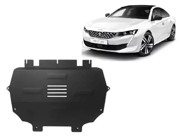 Heti Saatavilla Pohjapanssari Peugeot 508 (2019➟), moottori, vaihdelaatikko, jäähdytin, terästä 🙂