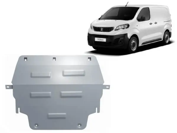 Kuuma Tarjous Pohjapanssari Peugeot Expert (2016➟), moottori, vaihdelaatikko, jäähdytin, alumiinia 🙂
