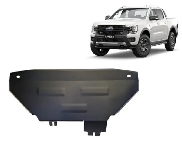 Superhinta Pohjapanssari Ford Ranger (2023➟), jäähdytin, terästä 🙂