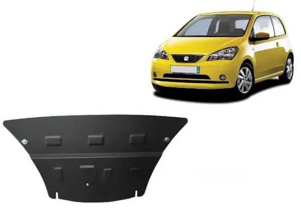 Nopea Toimitus Pohjapanssari Seat Mii (2011➟), moottori, vaihdelaatikko, terästä 🙂