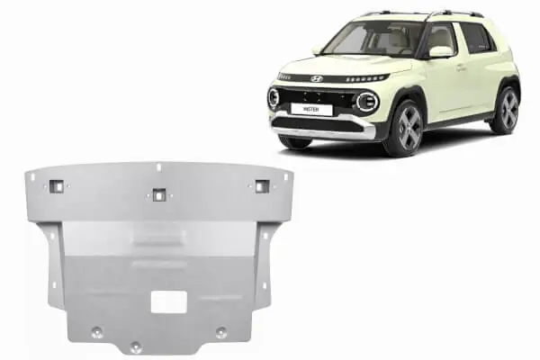 Viikonlopputarjous Pohjapanssari Hyundai Inster (2024➟), moottori, vaihdelaatikko, alumiinia 🙂