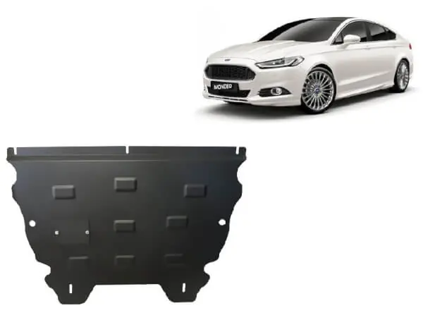 Ajankohtainen Pohjapanssari Ford Mondeo (2015➟), moottori, vaihdelaatikko, jäähdytin, terästä 🙂