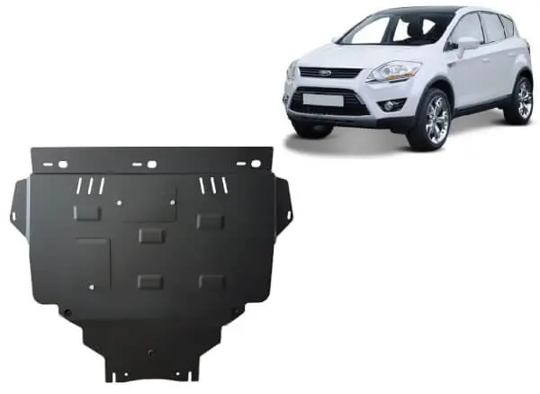 Aito Pohjapanssari Ford Kuga (2008-2012), moottori, vaihdelaatikko, jäähdytin, terästä 🙂