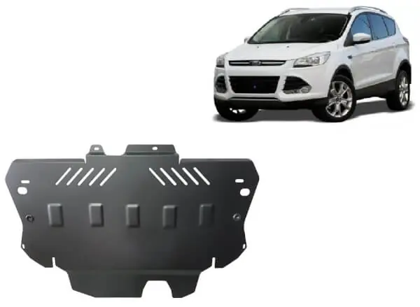 Alkuperäinen Pohjapanssari Ford Kuga (2013-2019), moottori, vaihdelaatikko, terästä 🙂