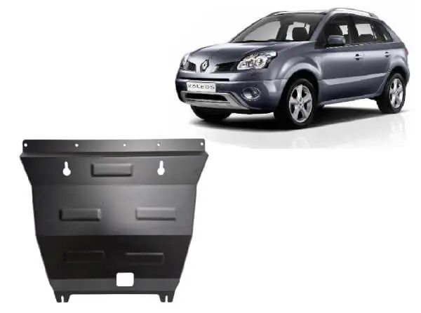 Flash-Tarjous Pohjapanssari Renault Koleos (2007-2016), moottori, vaihdelaatikko, jäähdytin, etupuskuri, terästä 🙂