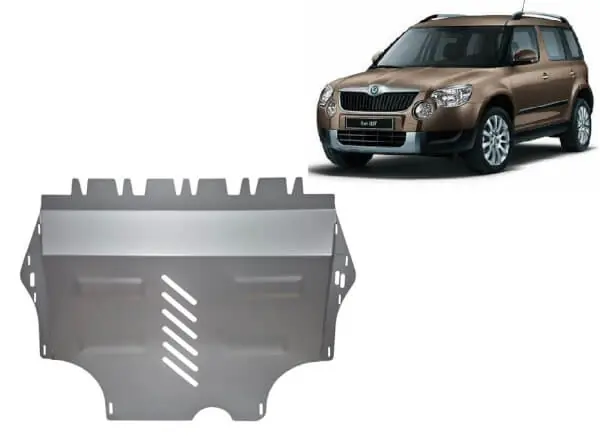 Osta Tänään Pohjapanssari Skoda Yeti (2011-2017), moottori, vaihdelaatikko, jäähdytin, alumiinia 🙂