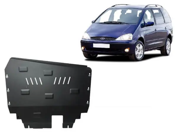 Pohjapanssari Ford Galaxy (1995-2006), moottori, vaihdelaatikko, jäähdytin, terästä 🙂 Alkuperäinen
