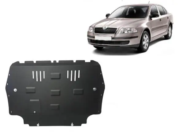 Pohjapanssari Skoda Octavia RS (2010-2012), moottori, vaihdelaatikko, jäähdytin, terästä 🙂 Ilmainen Palautus