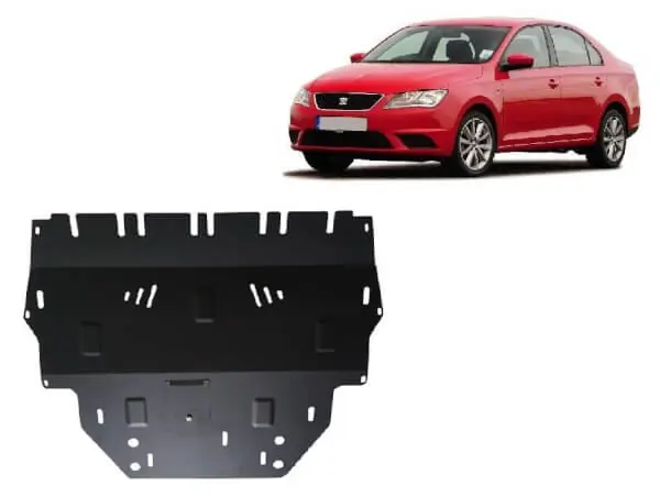 Pohjapanssari Seat Toledo (2012-2019), moottori, vaihdelaatikko, etupuskuri, terästä 🙂 Tehdashinta